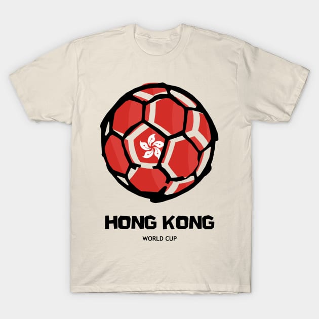 Football Hong Kong Special Administrative Region of the People's Republic of China T-Shirt by KewaleeTee